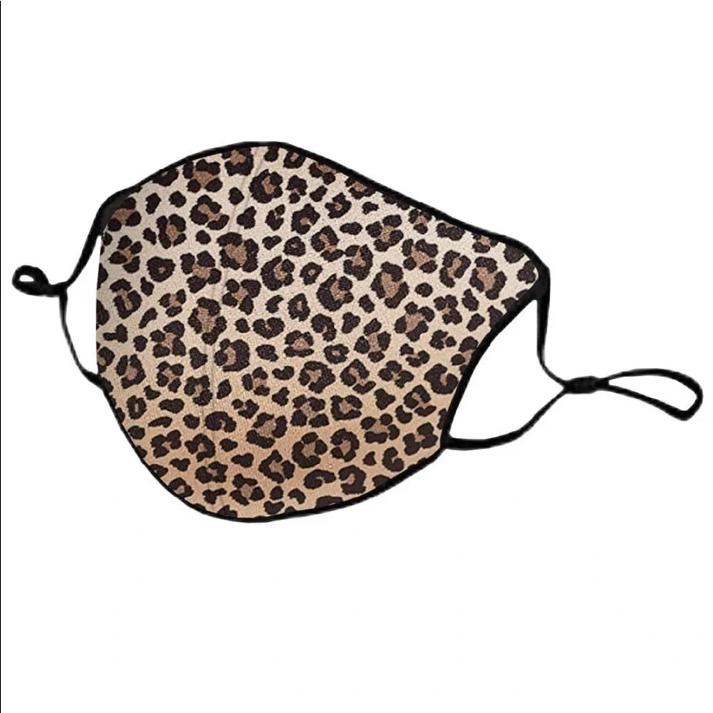 BSafe Cotton Face Mask Leopard‎ Pattern With Filter